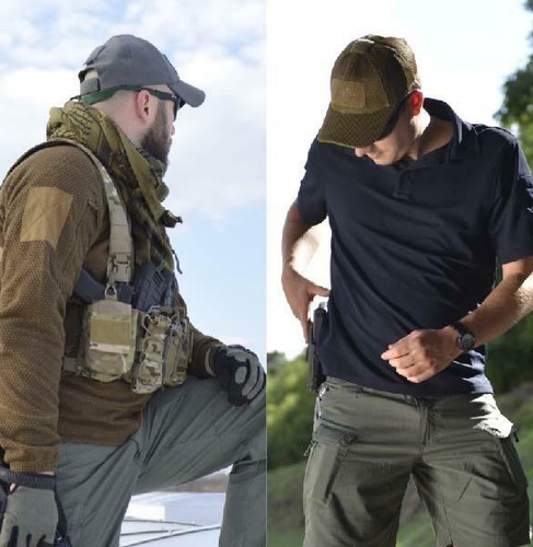 Helikon-Tex BASEBALL CAP MESH Military Army hat Tactical COYOTE BLACK OLIVE - Picture 2 of 24