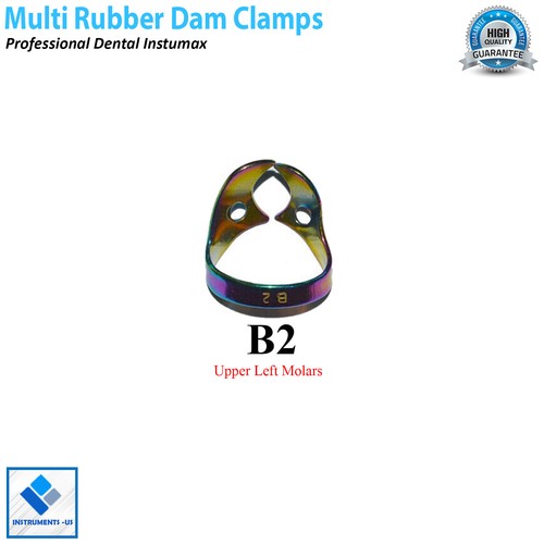 Brinker Dental Clamps Hygienic Rubber Dam Tissue Molar Retractor Universal Tools - Picture 15 of 52