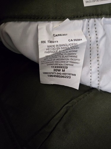 Lee Women's Plus 20W Carpenter Crop Jeans Mid Rise Heritage Utility Casual NWT  - Picture 11 of 12