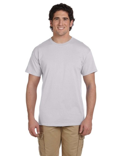 Hanes Adult 5.2 oz. 50/50 Ecosmart 100% Cotton Smooth Hand T-Shirt 5170 S-4XL - Picture 20 of 35