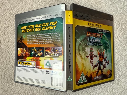 Ratchet & Clank A Crack in Time PS3 Platinum - UK PAL VGC - High Quality Packing - Picture 6 of 9
