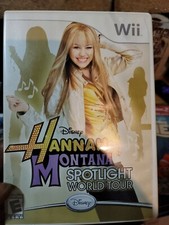Hannah Montana: Spotlight World Tour - Nintendo Wii Game - Complete & Tested