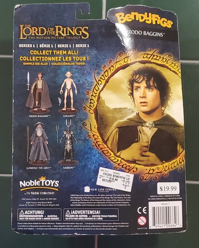 BendyFigs Der Herr der Ringe Frodo Beutlin Figur authentisch neu versiegelt - Bild 3 von 5