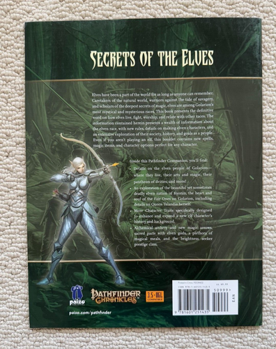 Pathfinder Companion: Elves of Golarion - Paizo - Bild 2 von 8