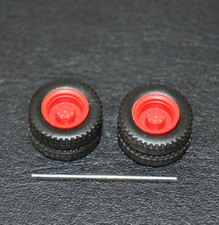 1:87 - Herpa  2 x LKW-Doppelräder für Hinterachse 12 mm/ Achse 24 mm - Zubehör