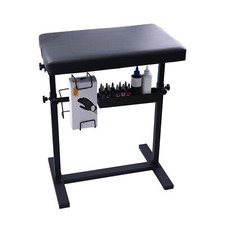 Tattoo Extra Large Armrest Stand Height Adjustable 23.6"x15.7 W/Soft Leather Pad