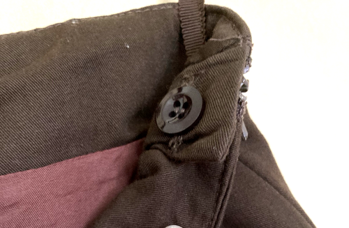 Vintage Pencil Skirt. Mocha Brown. Size 10. Warehouse. Lined. Pockets. Back Slit - Picture 3 of 6