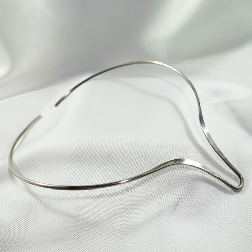 Norwegen David Andersen Halsreif 925 Silber Modernist um 1970 / CU 285(29) - Bild 3 von 6