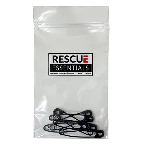 Black Safety PINS, 2" (5-Pack) - Picture 5 of 6