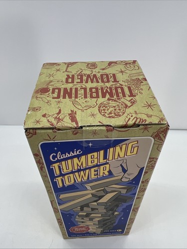 Retro Bazaar Classic Tumbling Tower 6 Family Game. #C10 - Picture 3 of 7