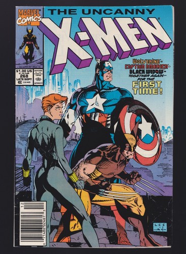 Uncanny X-Men (Vol.1 No. 268 Newsstand)  Bends Dents See Scans Free Shipping - Picture 1 of 20