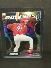 Dylan Carlson 2020 Panini Prizm Baseball Silver Prizm Now On Deck NOD9 Cardinals