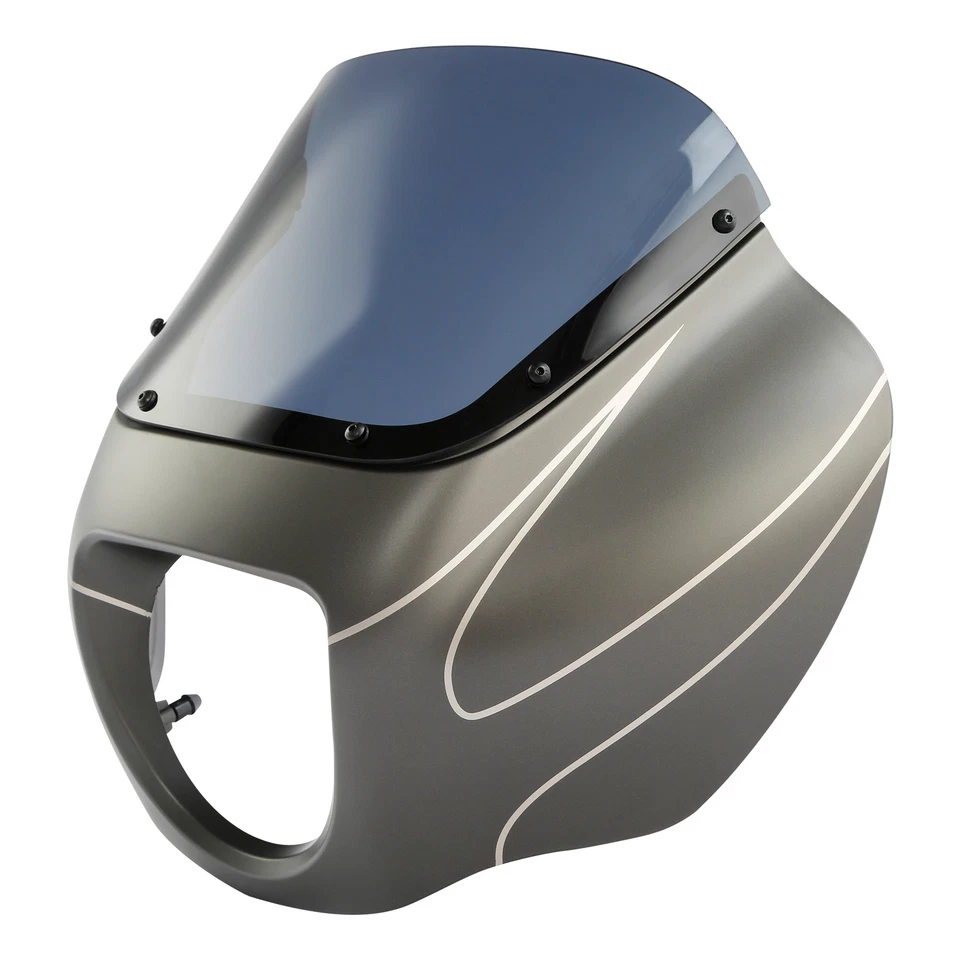 Carenado de cuarto parabrisas apto para Harley Softail Street Bob Low Rider 2018-2025 Foto 4 de 4