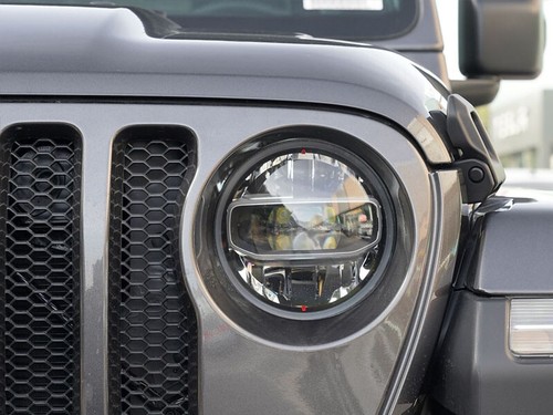 Left Headlight Lens Clear Cover + Glue For Jeep Wrangler/Wrangler 4xe 2018-2024 - Picture 7 of 10