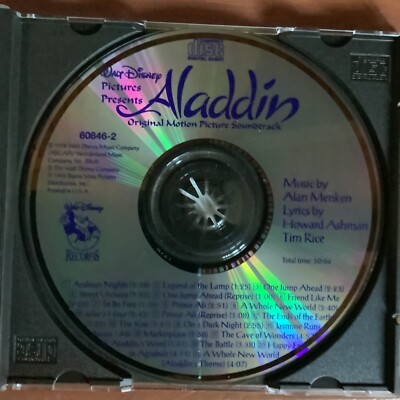 Aladdin [Original Motion Picture Soundtrack] by Alan Menken (CD