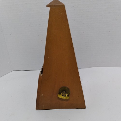 Sehr guter Zustand SETH THOMAS METRONOME De MAELZEL*** FEHLENDE TEILE-***KEINE ABDECKUNG ODER GEWICHT**** - Bild 4 von 9