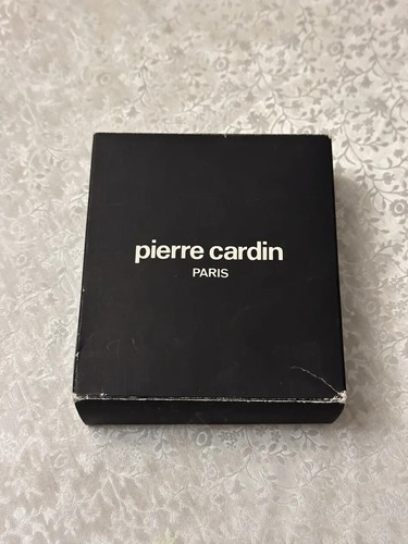 90’s Pierre Cardin Black Leather Contrast Old Money Belt - Picture 6 of 6