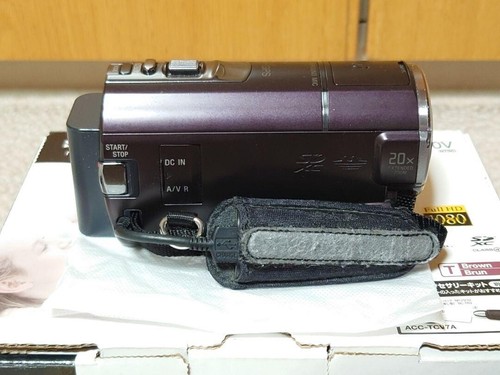 Sony HDR-CX590V Full HD Camcorder 64GB Brown Tested Japanese - Picture 6 of 10
