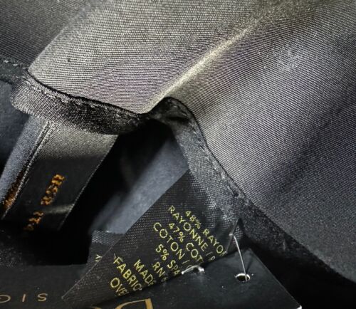 Neu $ 595,00 m Damen KaraN schwarzes Etikett Kollektion ungefütterter Reißverschluss Elasthan Rock - Bild 10 von 18