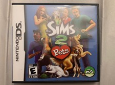 Sims 2 Pets Nintendo DS Complete W/ Manual Tested Working