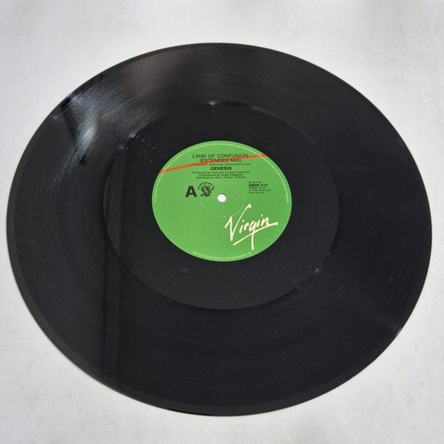 GENESIS - 'Land Of Confusion' 12" Vinyl Single Record 1986 U.K. PRESSING, VIRGIN - Picture 3 of 6