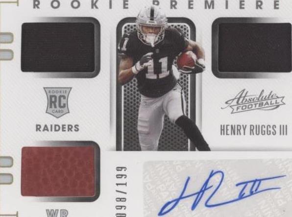2020 Panini Absolute Henry Ruggs III #208 - 1 of 2