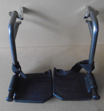 Wheelchair Footrest Footplates with Heel Loops 1 pair Left Right