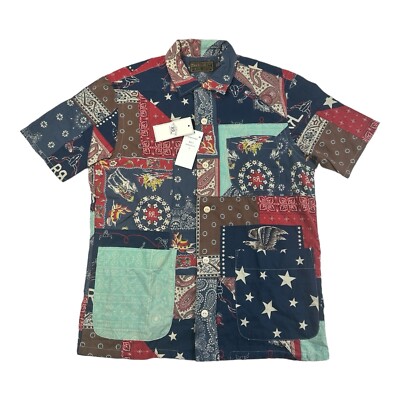 RRL Ralph Lauren Limited Edition Patchwork Western Camp RRL Ralph Lauren Limited Edition Patchwork Western Camp