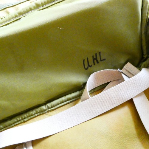 Bolso de Hombro Hartmann Gamuza Equipaje Años 70 Línea Náutica Asa Cuerda - Imagen 12 de 17