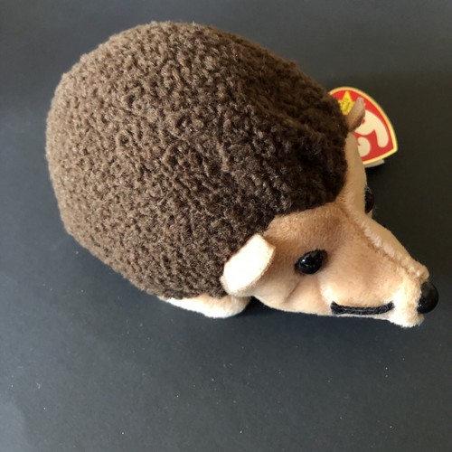 Ty Beanie Baby Prickles the Hedgehog 1998 Retired style 4220 RARE TAG ERRORS Toy - Picture 3 of 9