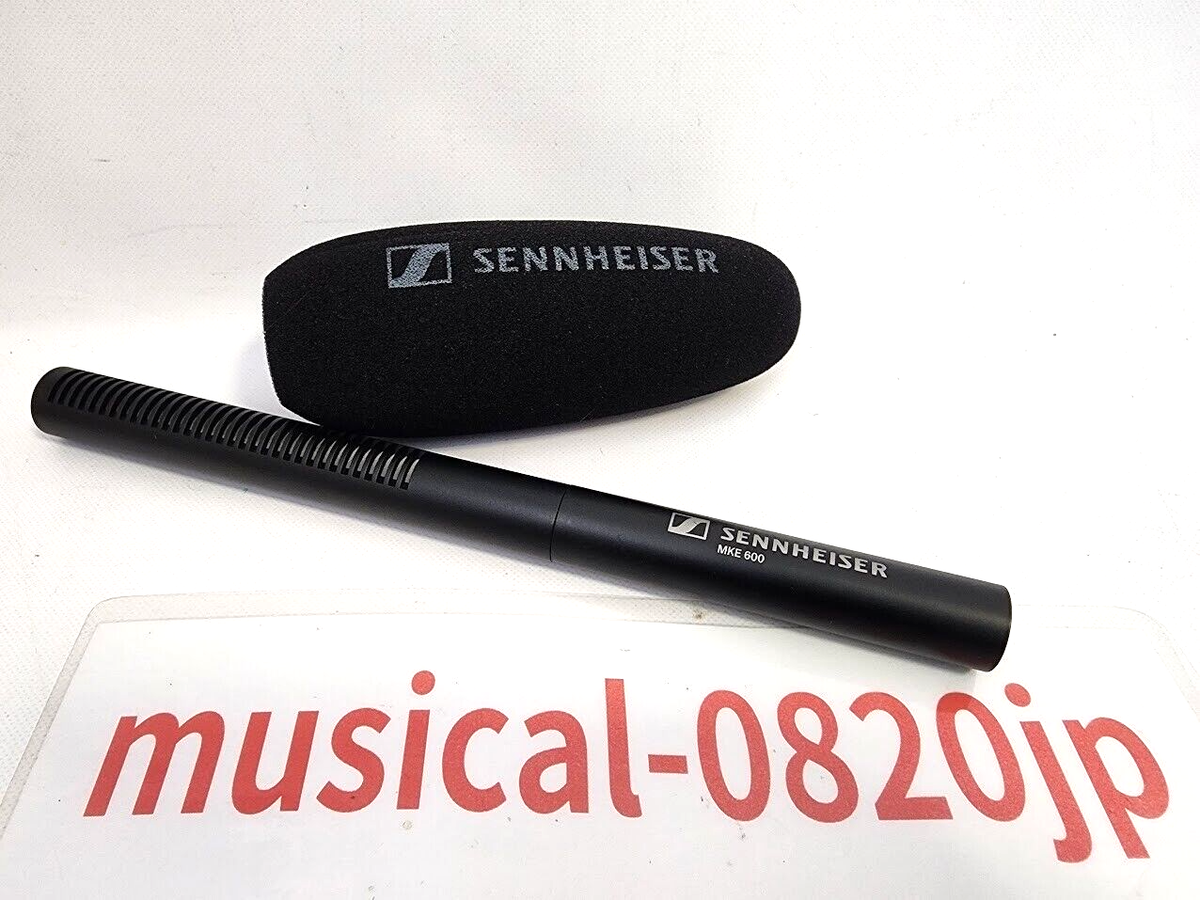 Sennheiser MKE600 Camcorder Shotgun Microphone | eBay