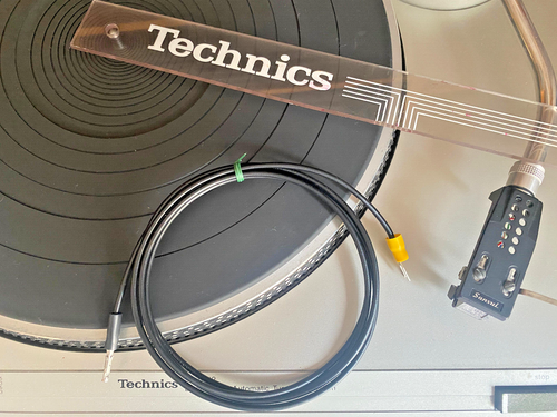 Cavo di messa a terra per giradischi Technics (modelli in descrizione) 200 cm - 第 1/7 張圖片
