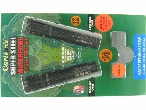 CARLSON/'S BERETTA OPTIMA HP A-400 12GA EXTENDED CREMATOR CHOKE TUBE SET 2