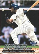 2000 Fleer Ultra - #205 Reggie Sanders San Diego Padres