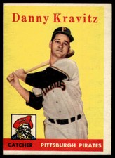 1958 Topps #444 Danny Kravitz