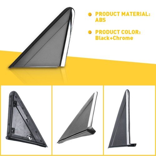 Right Corner Window Mirror Molding Trim Cover For 2008-2020 Dodge Grand Caravan - Picture 6 of 15