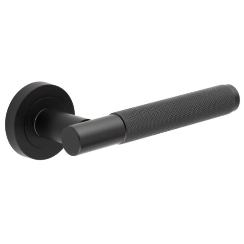 Astor Premium Designer Door Handle sets Internal Door Handles Knurled Lever - Picture 2 of 7