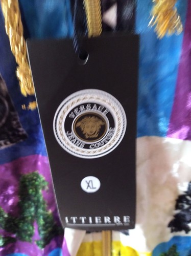 Tuta In Ciniglia Intera E Completa Alphabet Versace Jeans Couture TG XL 52 Nuova - Foto 3 di 8
