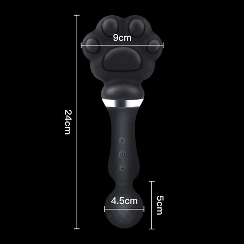 Elektrischer-Vibrator-Katzen-Palme-G-Punkt-Dildo-Klitoris-Nippel-Massagegerät-Stab-Frauen-Paare - Bild 11 von 12