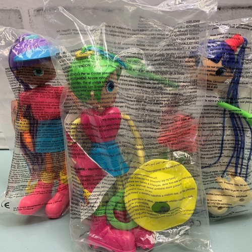 2003 McDonald's Betty Spaghetty Happy Meal Toy (3) Pack - Picture 1 of 7