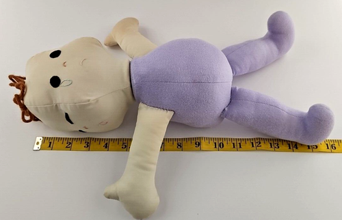 Vtg. 4-Face Swivel Head Cloth Doll 4 Emotions - Picture 18 of 23