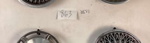 1979-1990 Ford Mustang Turbine Design 14” Hubcap Old Hot Rod Mancave - Picture 2 of 2