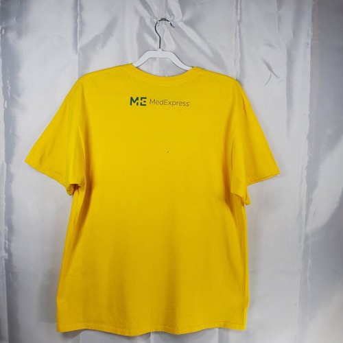 Delta Pro Weight Buccaneers Baseball Promotional Yellow T-shirt Men Sz XL - Picture 2 of 8