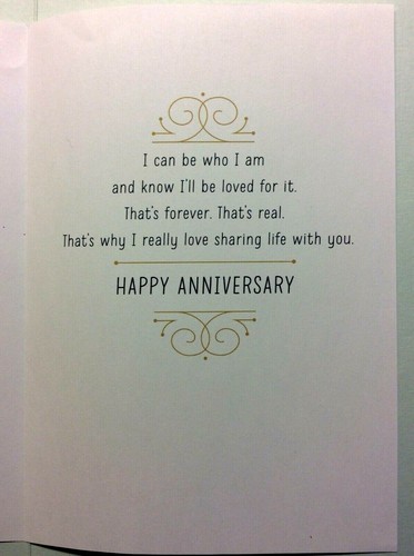 OUR ANNIVERSARY Cards "Happy Anniversary To US" for WIFE or HUSBAND Hallmark 201 - Picture 32 of 50