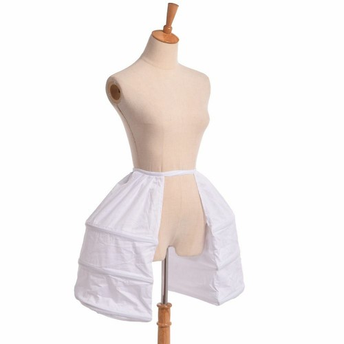 Renaissance Petticoat Dress 3Hoops Bustle Double Pannier Gown Renaissance Dress - Picture 3 of 8