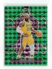 LEBRON JAMES #92 2023-24 PANINI MOSAIC LAKERS GREEN