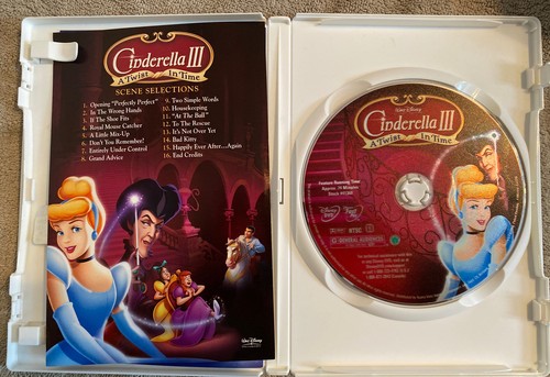 Cinderella III: A Twist in Time (DVD, 2007) Excellent Condition!! Disney!! - Picture 5 of 5