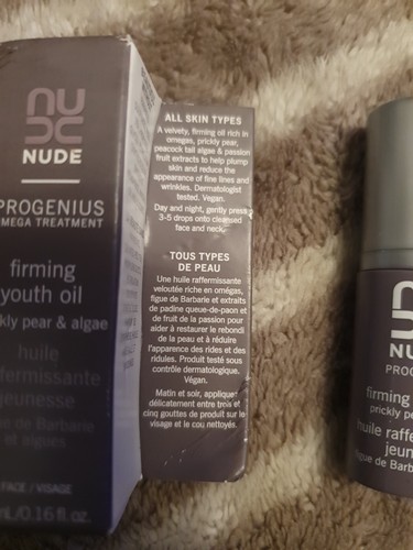 NUDE Progenius Omega Treatment Firming Youth Oil Prickly Pear and Algae 5ml - Picture 3 of 4
