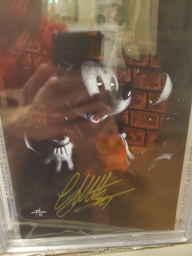 Disney Comics And Stories 13 Dell'otto Scorpion Foil Cbcs 9.8 Signed By Gabriele - Picture 2 of 2