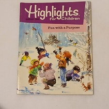 Highlights for Children Magazine January 1988 The reluctant Astronaught